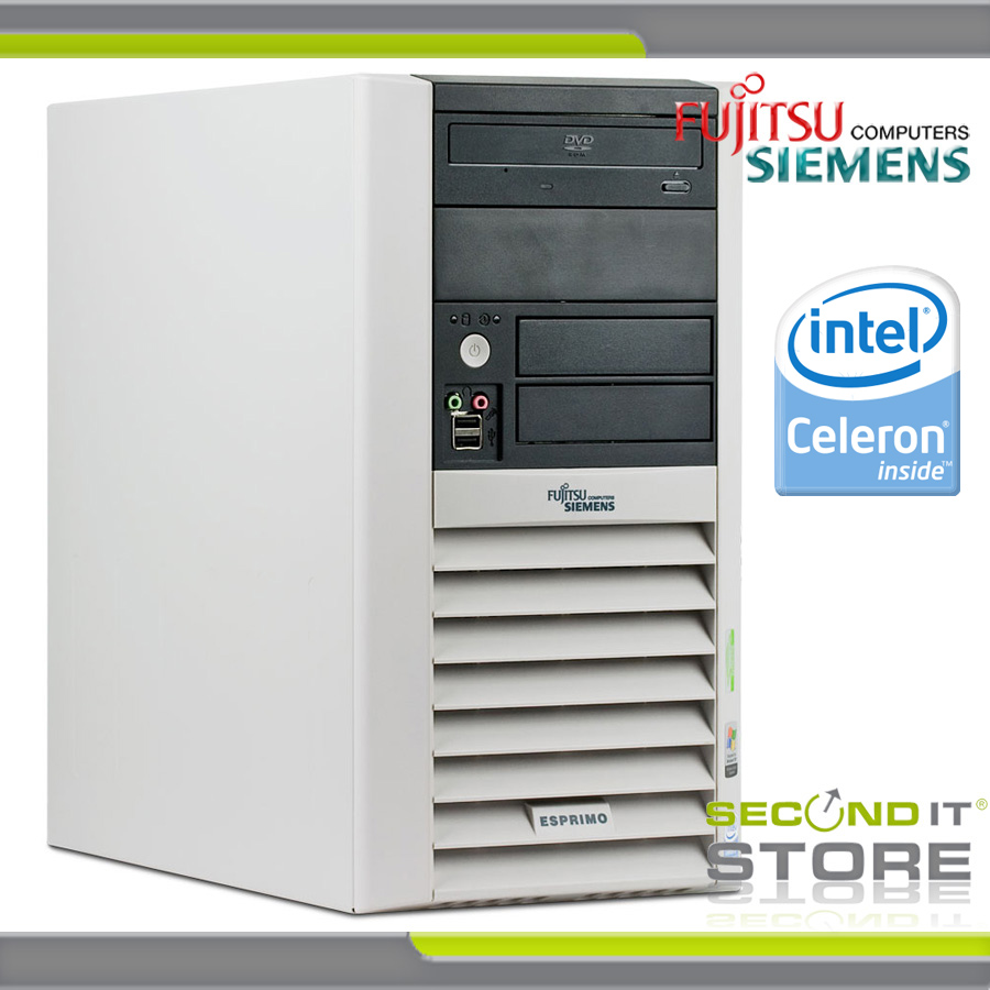 Fujitsu Esprimo P5915 * Intel Celeron 440 mit 2,0 GHz * 2 GB RAM * 160 GB HDD - Bild 1 von 1